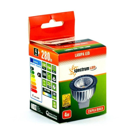 Żarówka LED GU5,3 4W 280lm Spectrum ciepła biała